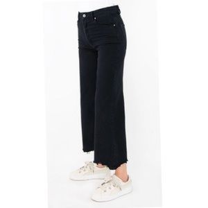 TRACTR jeans high rise culotte